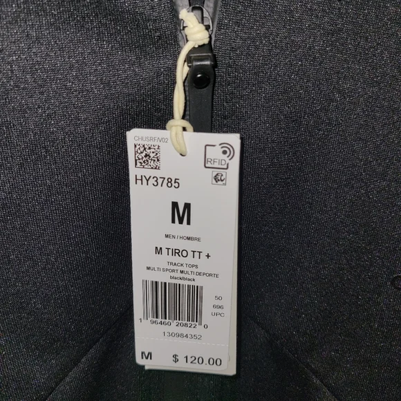 New Addidas men's medium Trio suit up advanced track jacket - Picture 6 of 8